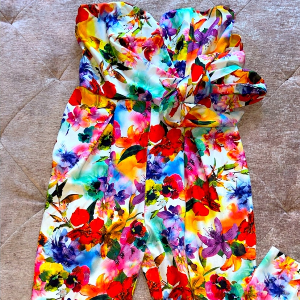 Flowery jumper